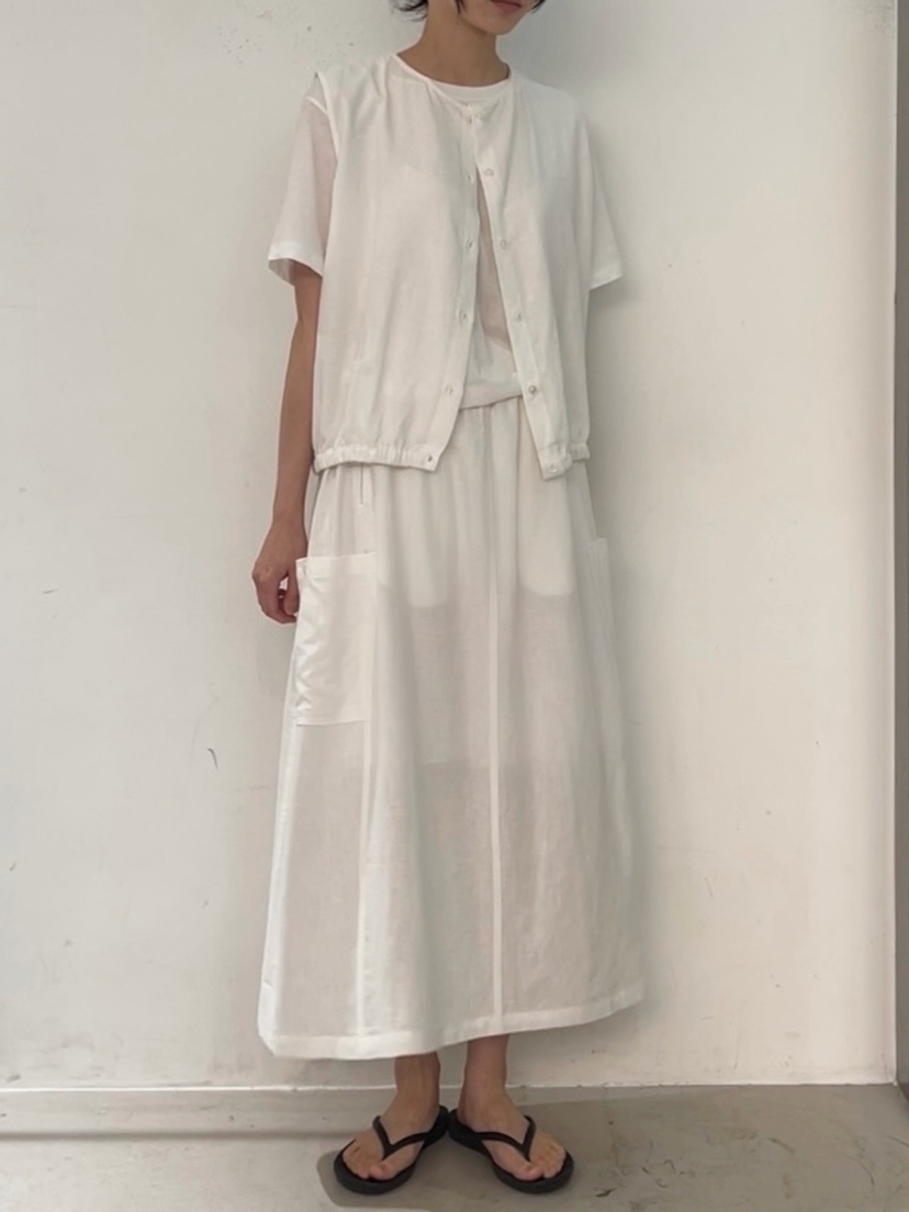 PEPPER-L韓國東大門代購女士新品26春夏26夏季馬甲褶皺亞麻PEPPER馬甲