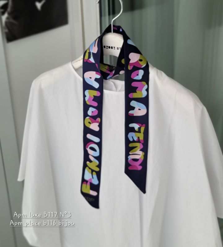 N3韓國代購女裝新款26春夏推薦26夏季休閑人氣圍巾披肩真絲N3圍巾/披肩