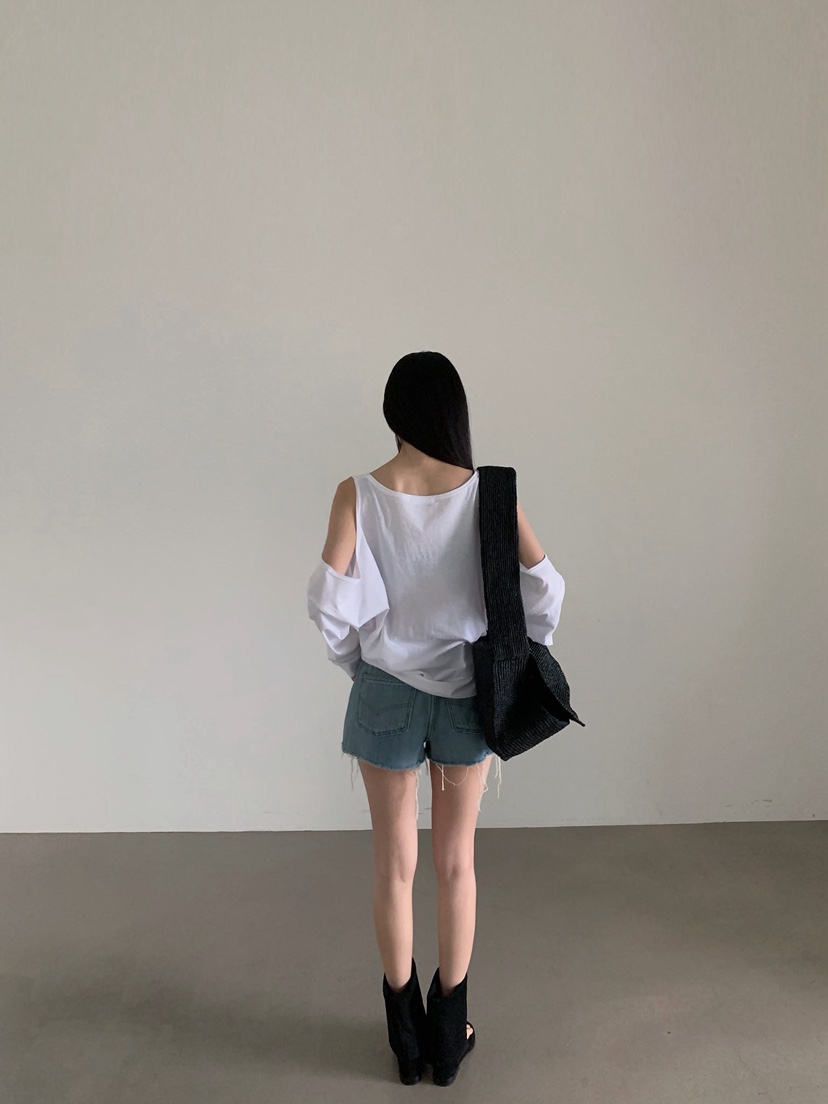 VERANDA韓國東大門代購女裝新品時尚休閑人氣26春夏長袖T恤VERANDA長袖T恤