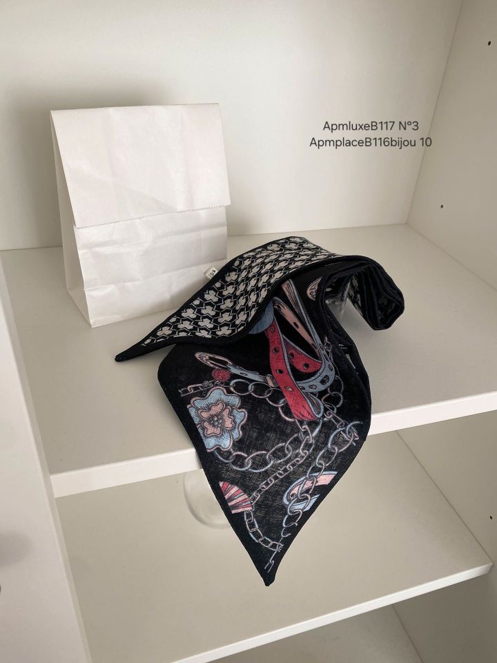 N3韓國東大門直郵女士新品職業時尚推薦圍巾披肩腰帶亞麻N3圍巾/披肩圖色3