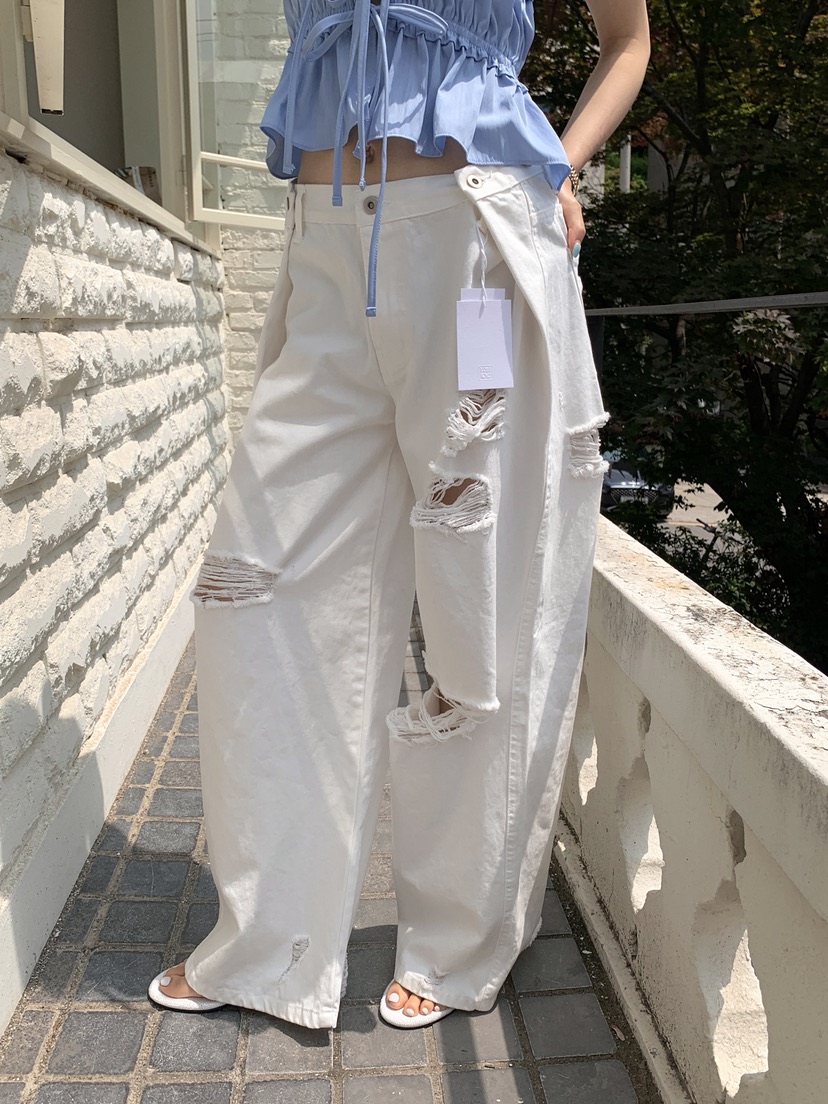 OURWAVE/OUR ROOM韓國東大門代購女裝新品26春夏休閑褲Our Wave/Our Room休閑褲