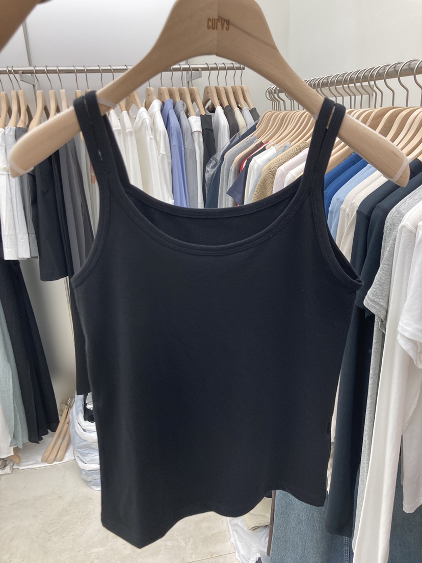 CURVY韓國直郵實拍女士新款26春夏職業熱賣人氣休閑吊帶背心CURVY吊帶/背心圖色6