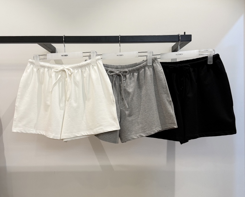 MUYBIEN韓國直郵實拍女士新品26夏季職業人氣26春夏熱賣短褲MUYBIEN短褲