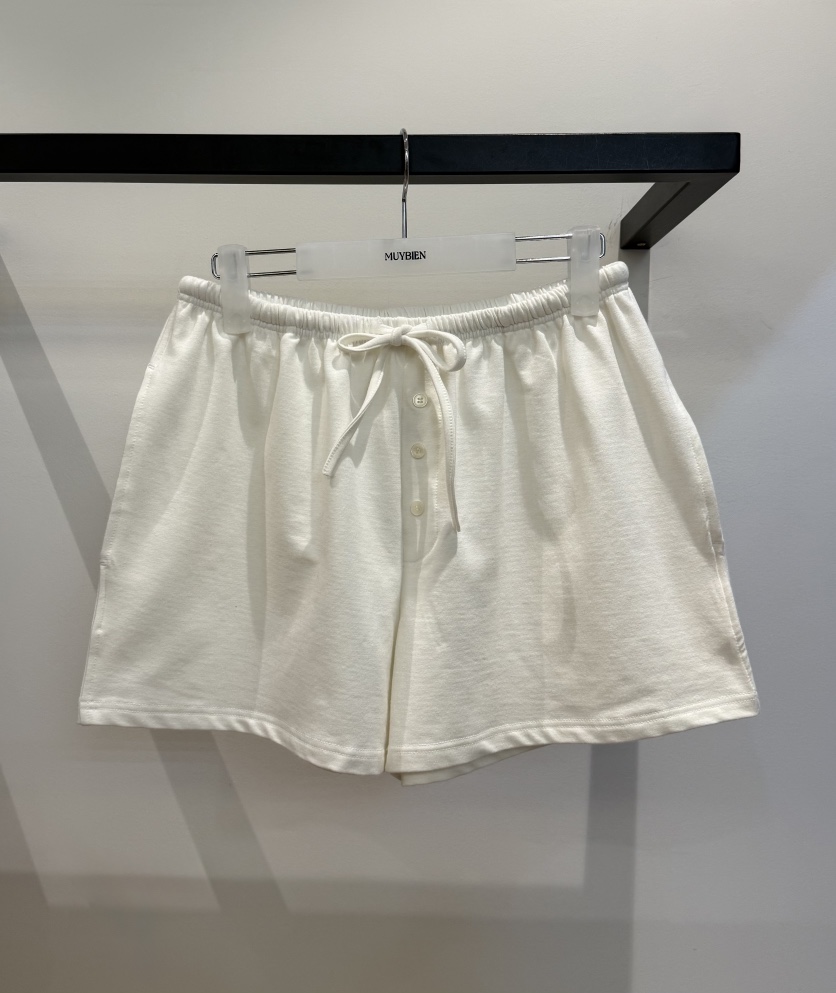 MUYBIEN韓國直郵實拍女士新品26夏季職業人氣26春夏熱賣短褲MUYBIEN短褲圖色1
