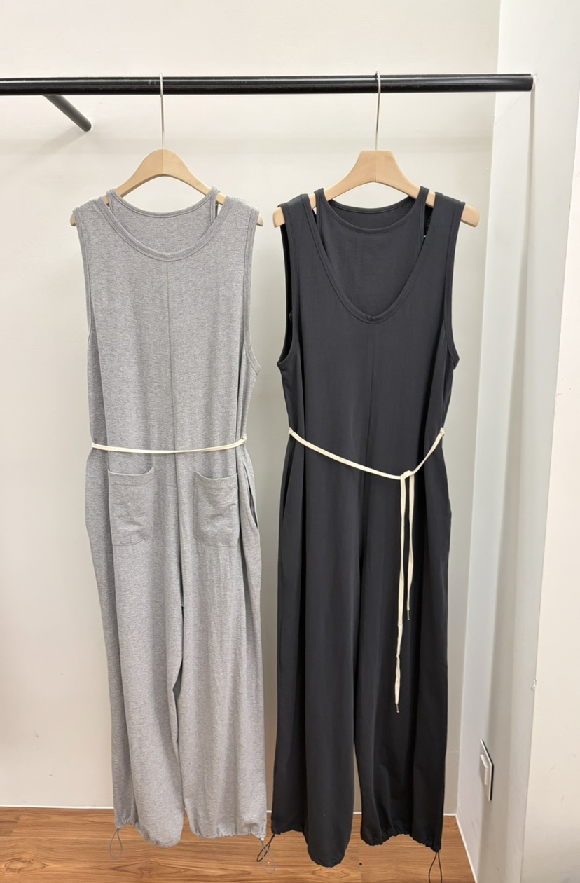 JADEMARKET韓國直郵實拍女裝新品推薦26夏季時尚連體褲無袖JADE SEOUL_MARKET連體褲