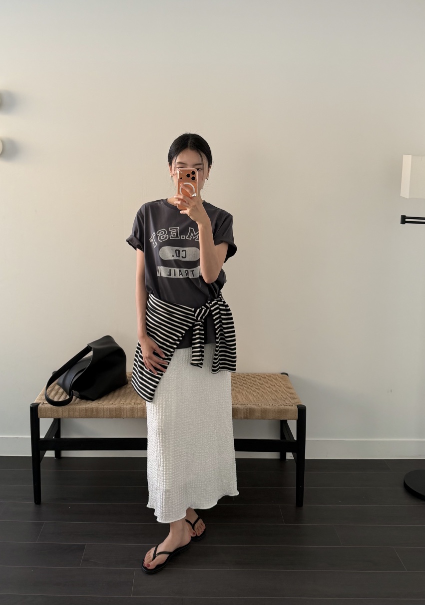 AMY GRACE-A韓國代購女士新品休閑推薦熱賣人氣26春夏T恤AMY GRACET恤