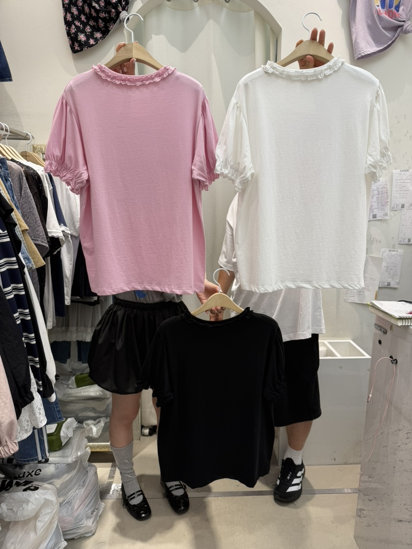 LOVABLE-L韓國代購女士新品休閑人氣職業26夏季26春夏T恤LOVABLE-LT恤