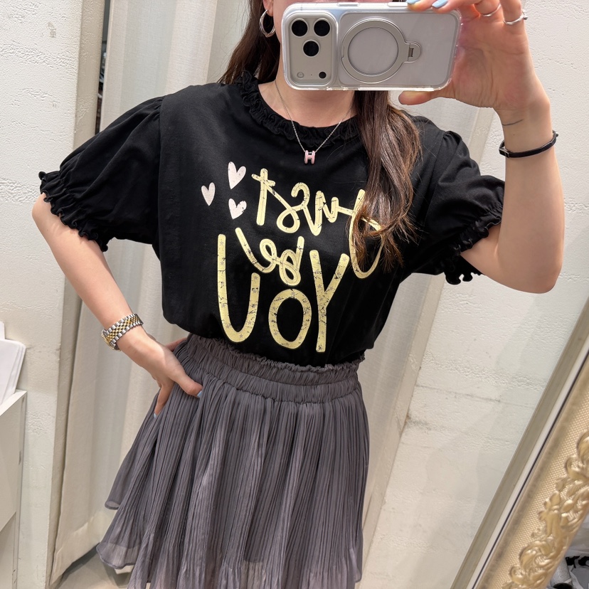 LOVABLE-L韓國代購女士新品休閑人氣職業26夏季26春夏T恤LOVABLE-LT恤