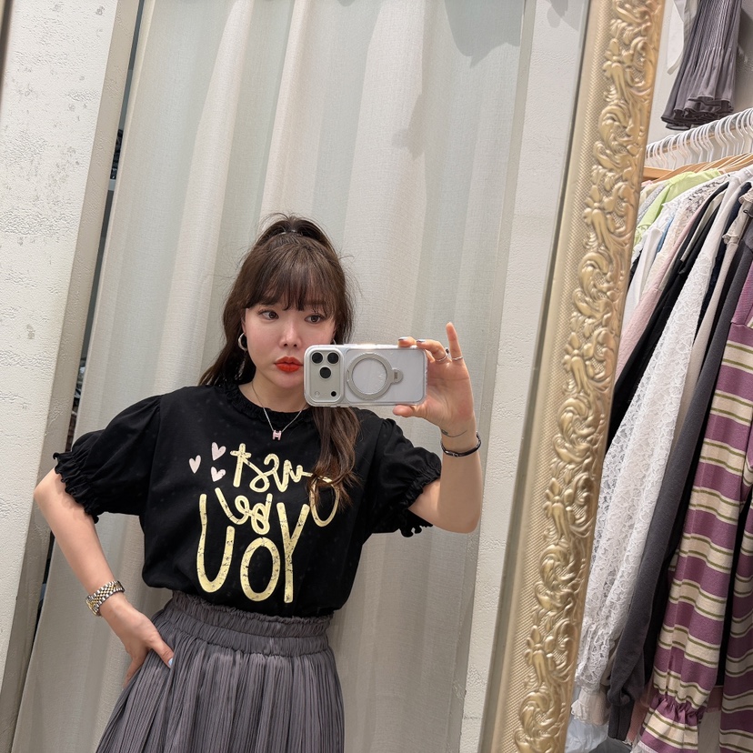LOVABLE-L韓國代購女士新品休閑人氣職業26夏季26春夏T恤LOVABLE-LT恤