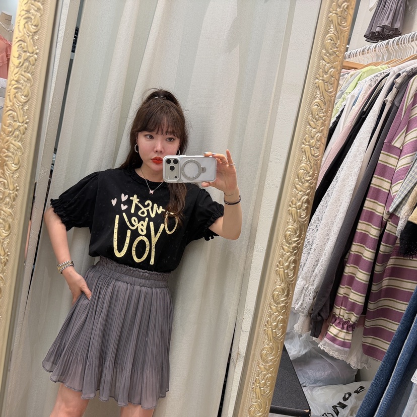 LOVABLE-L韓國代購女士新品休閑人氣職業26夏季26春夏T恤LOVABLE-LT恤