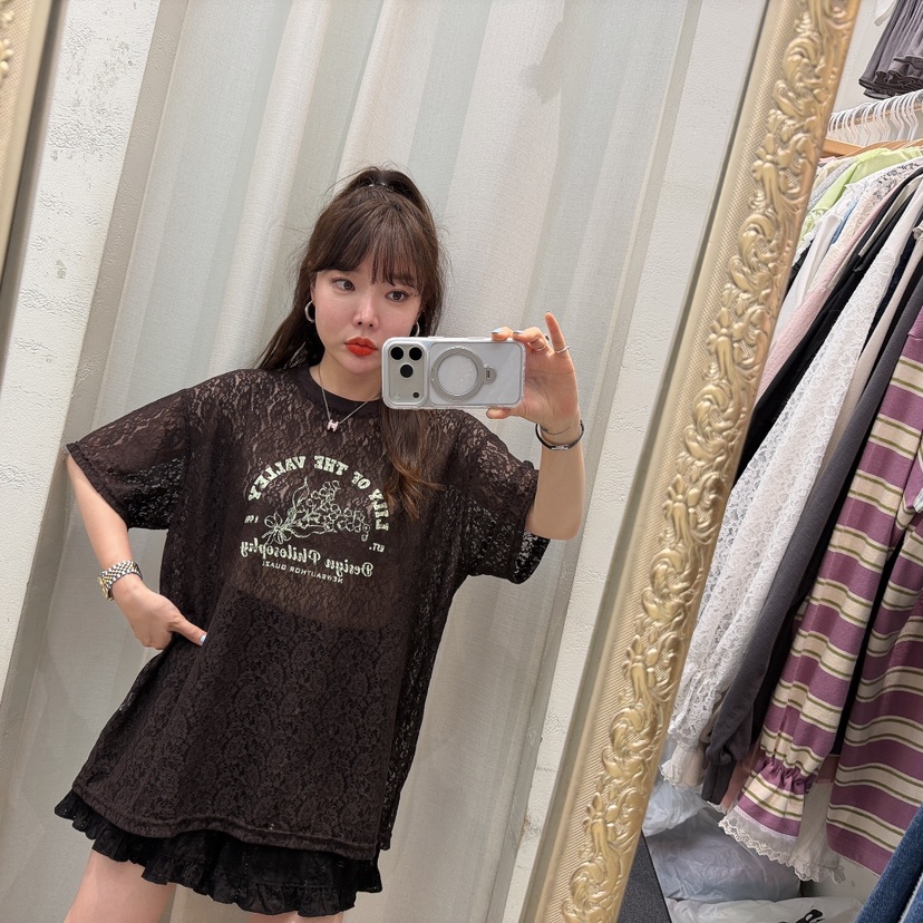 LOVABLE-L韓國東大門代購女士新品26夏季人氣推薦26春夏T恤LOVABLE-LT恤