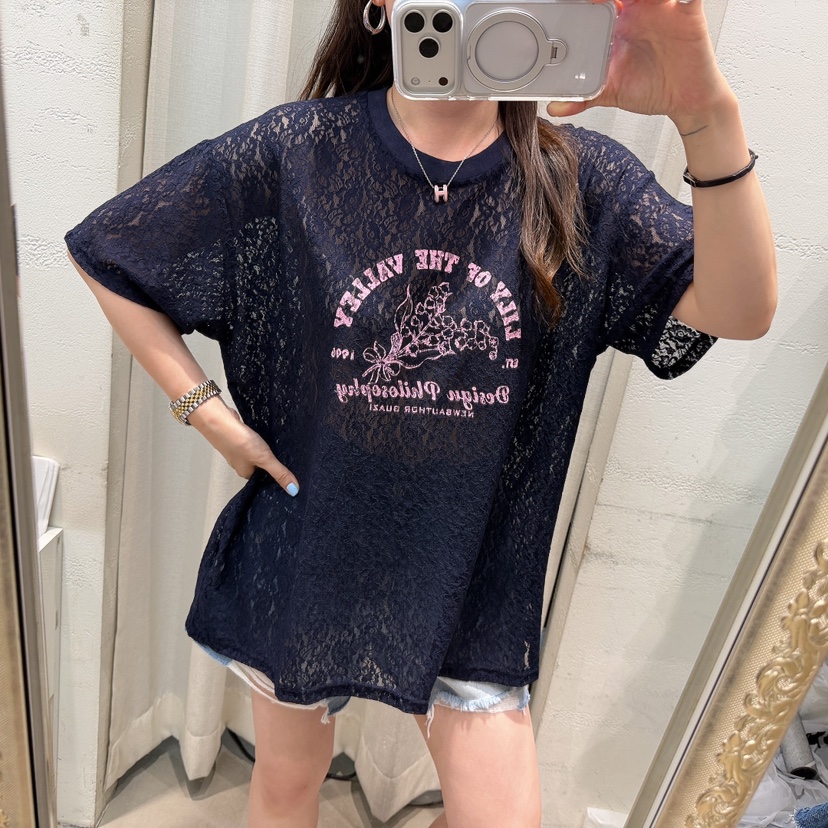 LOVABLE-L韓國東大門代購女士新品26夏季人氣推薦26春夏T恤LOVABLE-LT恤