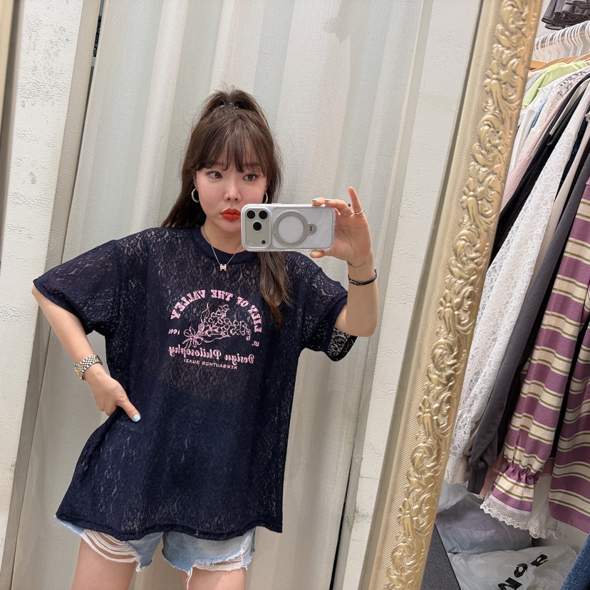 LOVABLE-L韓國東大門代購女士新品26夏季人氣推薦26春夏T恤LOVABLE-LT恤