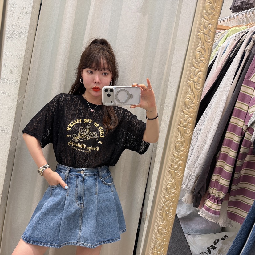 LOVABLE-L韓國東大門代購女士新品26夏季人氣推薦26春夏T恤LOVABLE-LT恤