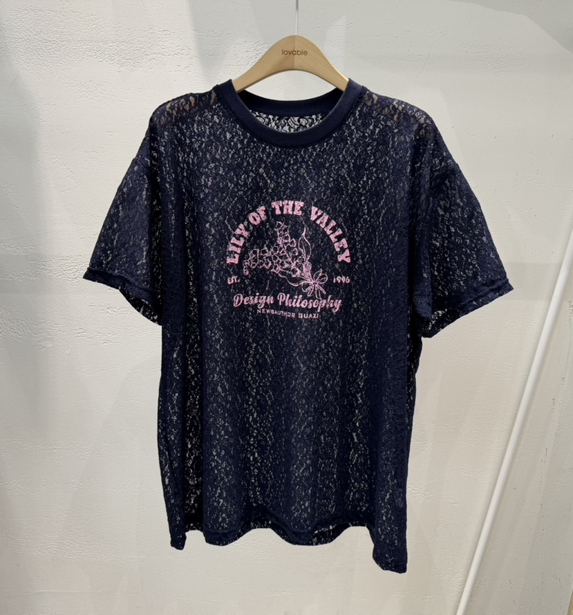 LOVABLE-L韓國東大門代購女士新品26夏季人氣推薦26春夏T恤LOVABLE-LT恤圖色3