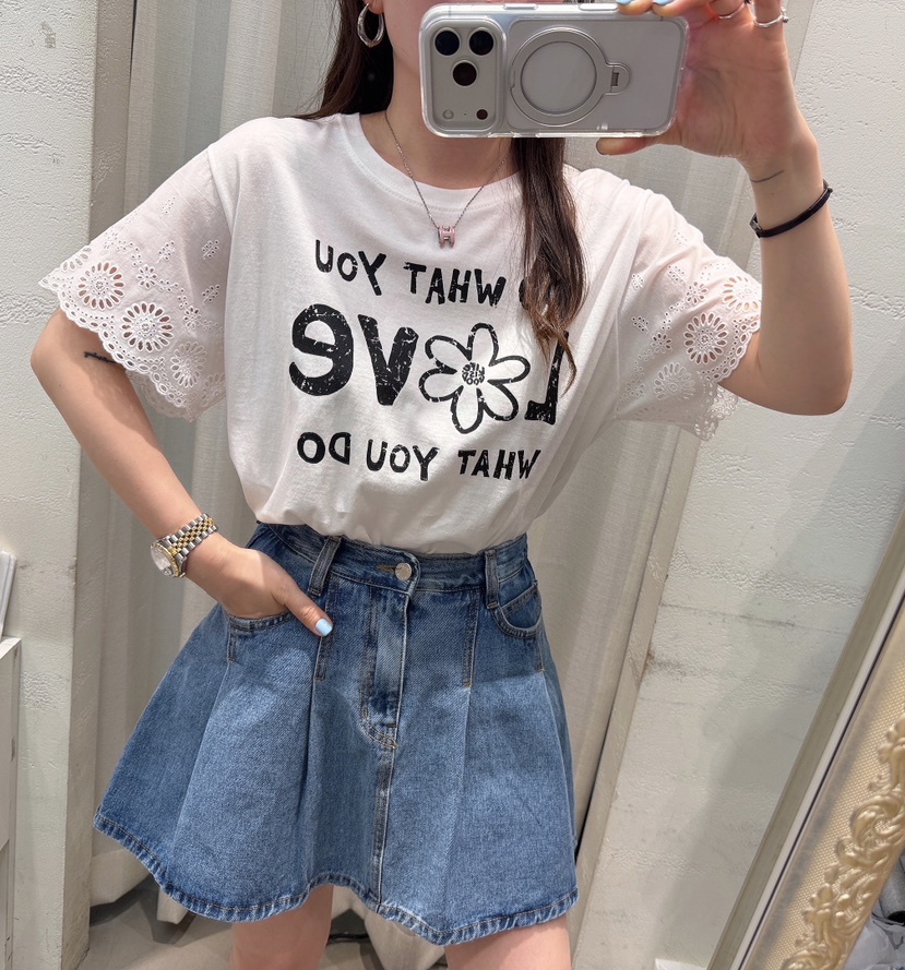 LOVABLE-L韓國東大門直郵女士新品26夏季人氣熱賣職業T恤LOVABLE-LT恤