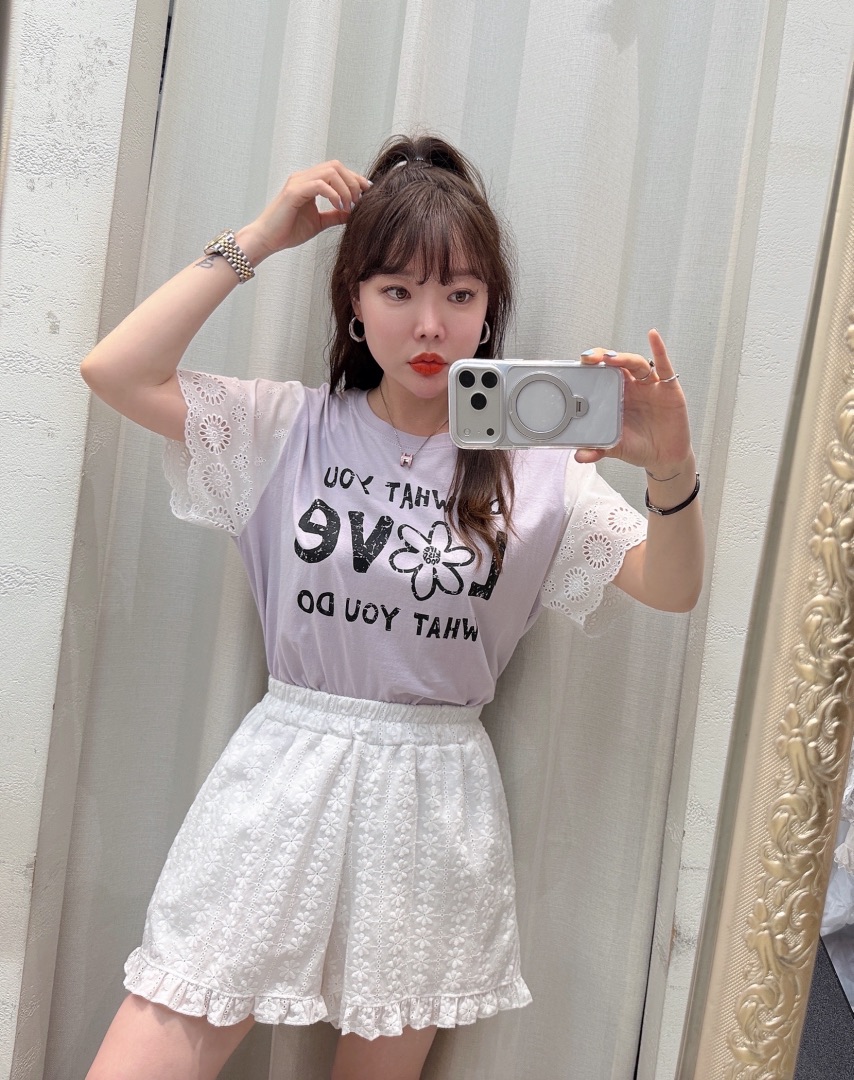 LOVABLE-L韓國東大門直郵女士新品26夏季人氣熱賣職業T恤LOVABLE-LT恤
