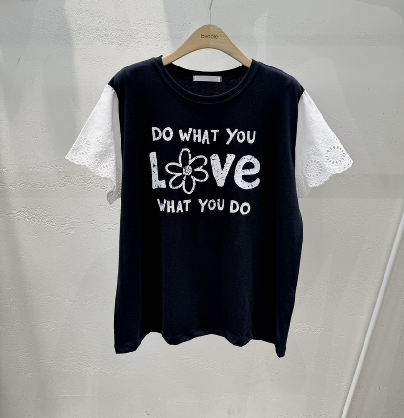 LOVABLE-L韓國東大門直郵女士新品26夏季人氣熱賣職業T恤LOVABLE-LT恤圖色3