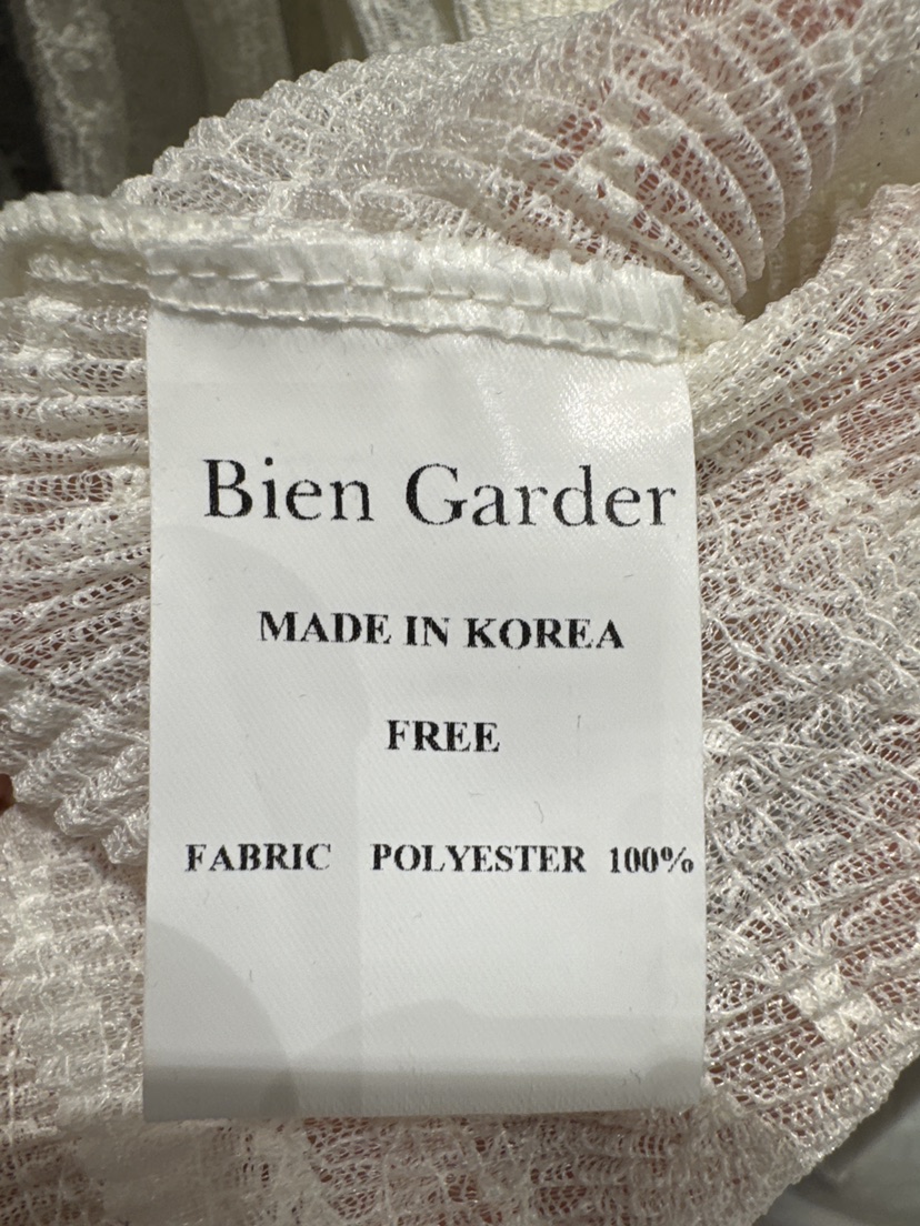 BIEN GARDER韓國直郵女裝新款人氣職業吊帶背心蕾絲無袖BIEN GARDER吊帶/背心