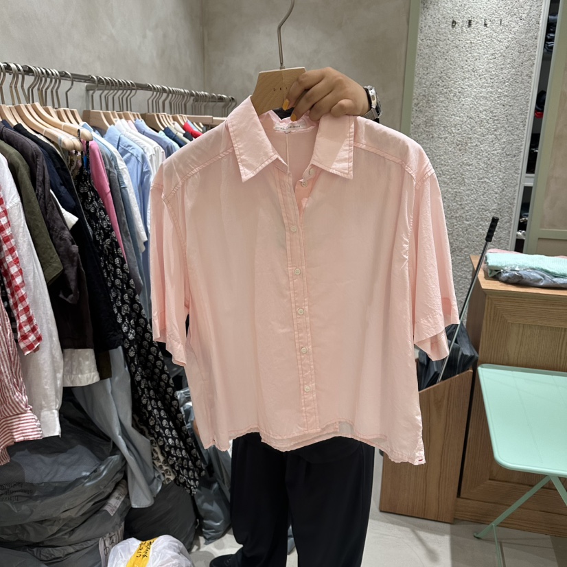 DELI JENNY東大門實拍韓國女士新品職業熱賣推薦襯衫蕾絲衫DELI JENNY襯衫/蕾絲衫圖色2