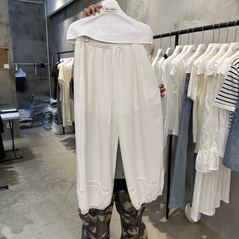 HELDER-P韓國直郵女裝新品職業26春夏26夏季人氣時尚休閑褲HELDER休閑褲圖色1