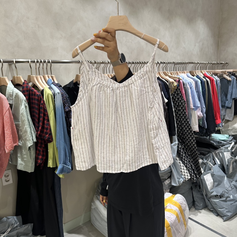 DELI JENNY東大門實拍韓國女裝新款26夏季時尚推薦吊帶背心DELI JENNY吊帶/背心