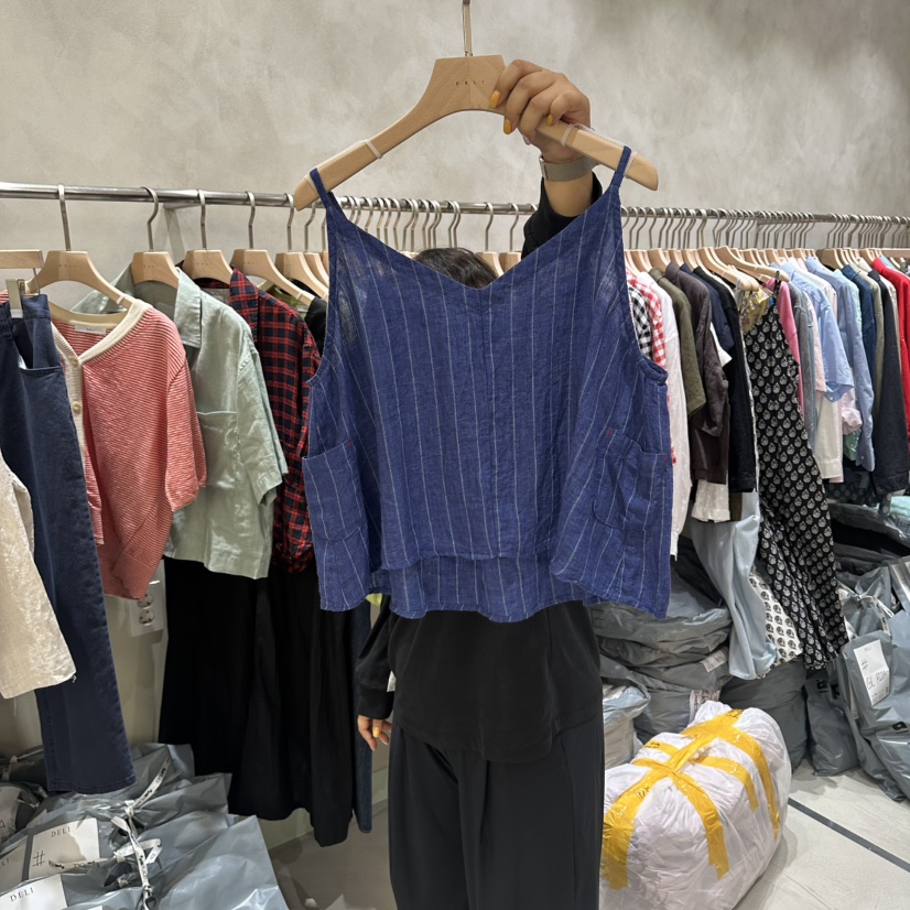 DELI JENNY東大門實拍韓國女裝新款26夏季時尚推薦吊帶背心DELI JENNY吊帶/背心圖色2