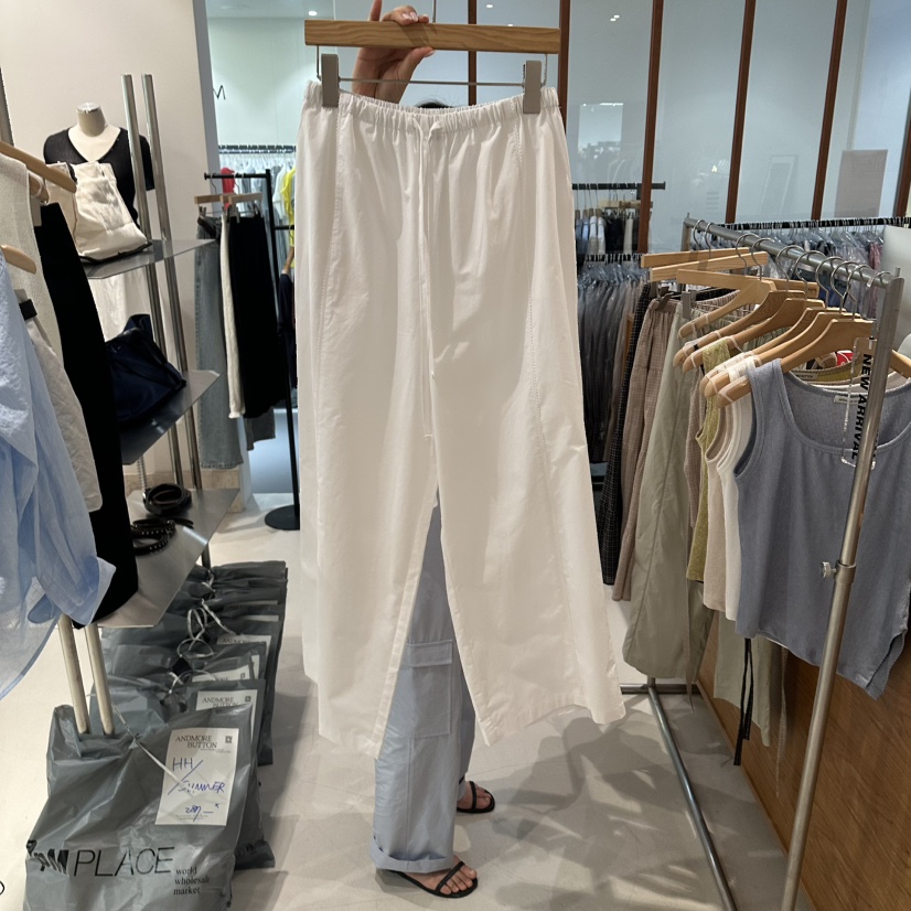 ANDMORE BUTTON韓國直郵女士新款26夏季人氣熱賣休閑休閑褲ANDMORE BUTTON休閑褲圖色2