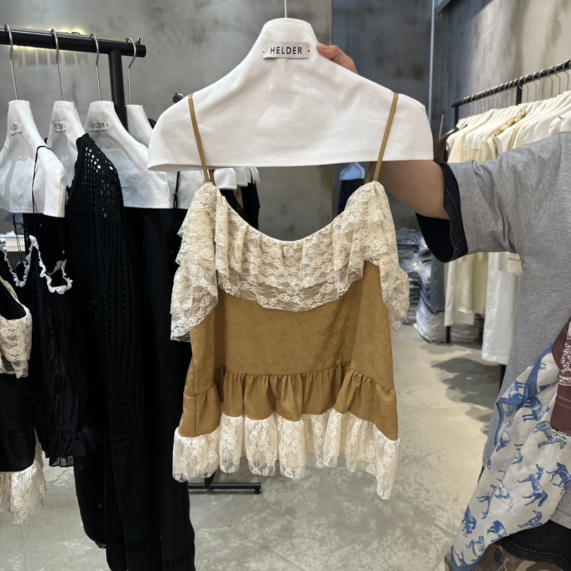 HELDER-P韓國東大門直郵女士新品時尚26春夏吊帶背心無袖HELDER吊帶/背心圖色1