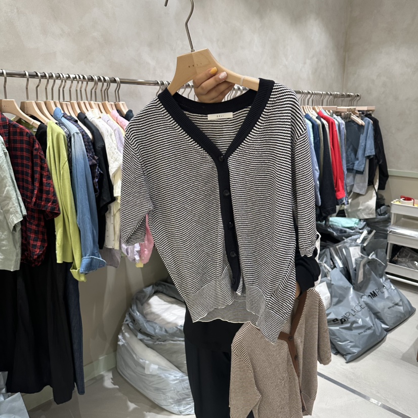 DELI JENNY東大門實拍韓國女裝新款熱賣人氣26夏季襯衫蕾絲衫DELI JENNY襯衫/蕾絲衫圖色3