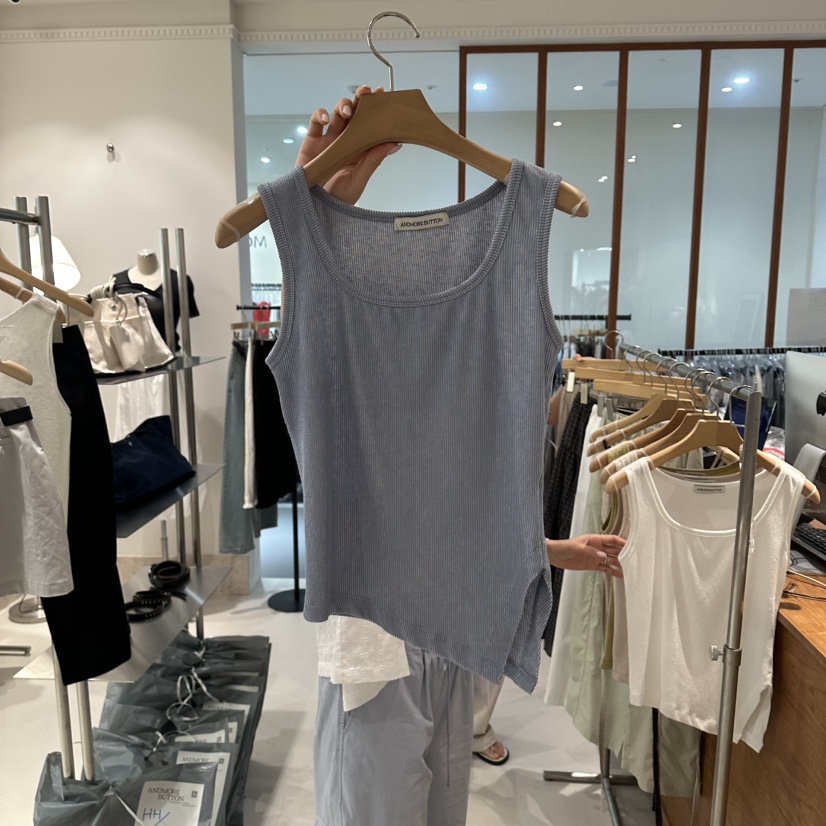 ANDMORE BUTTON韓國代購女裝新品推薦熱賣26春夏吊帶背心ANDMORE BUTTON吊帶/背心圖色3