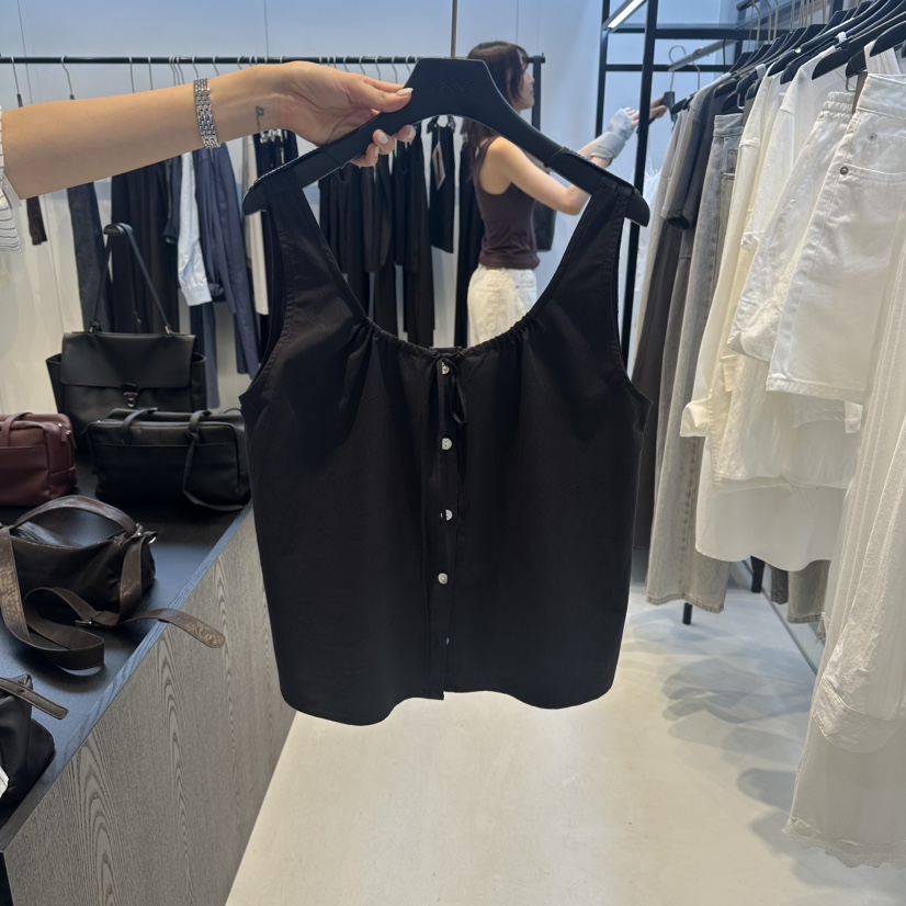 OSOO韓國東大門直郵女士新品熱賣時尚26春夏吊帶背心無袖OSOO吊帶/背心圖色2