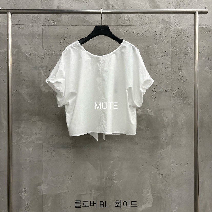 MUTE-P韓國直郵女士新款人氣熱賣26夏季職業26春夏襯衫蕾絲衫MUTE襯衫/蕾絲衫圖色1