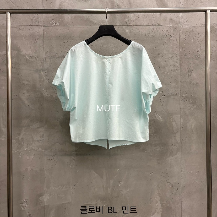 MUTE-P韓國直郵女士新款人氣熱賣26夏季職業26春夏襯衫蕾絲衫MUTE襯衫/蕾絲衫圖色3