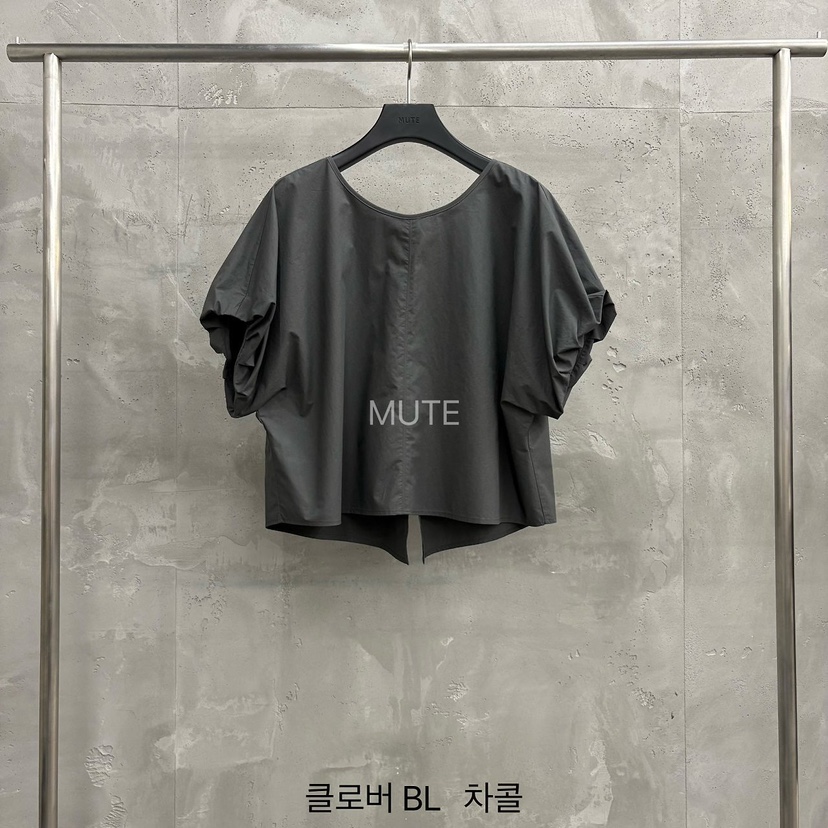 MUTE-P韓國直郵女士新款人氣熱賣26夏季職業26春夏襯衫蕾絲衫MUTE襯衫/蕾絲衫圖色4