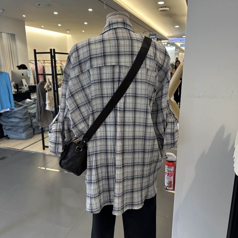 OSOO韓國直郵女士新品時尚休閑26夏季26春夏人氣襯衫蕾絲衫OSOO襯衫/蕾絲衫