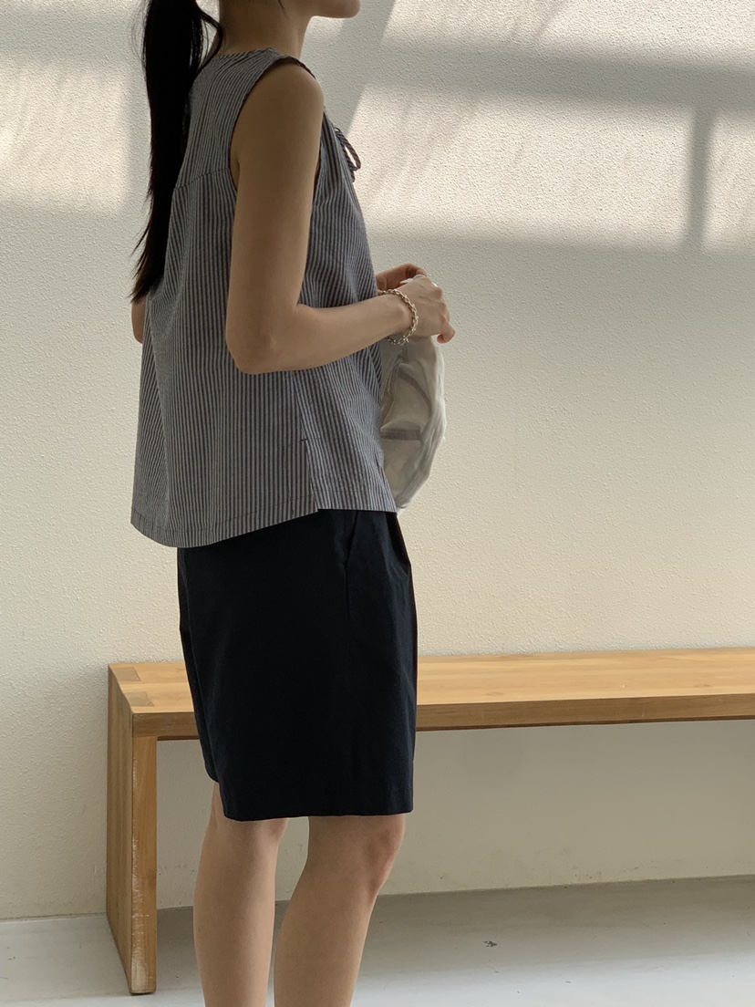 REGULARLY/PLACOR東大門實拍韓國女士新品休閑襯衫蕾絲衫條紋REGULARLY/PLACOR襯衫/蕾絲衫