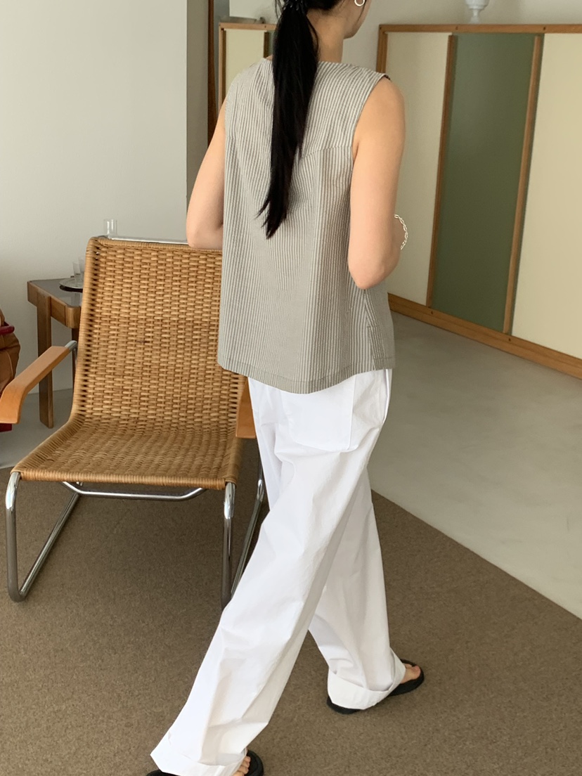 REGULARLY/PLACOR東大門實拍韓國女士新品休閑襯衫蕾絲衫條紋REGULARLY/PLACOR襯衫/蕾絲衫