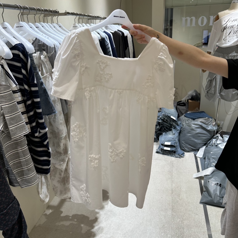 MOREMORE東大門實拍韓國女士新品時尚職業人氣熱賣連衣裙more more連衣裙圖色1