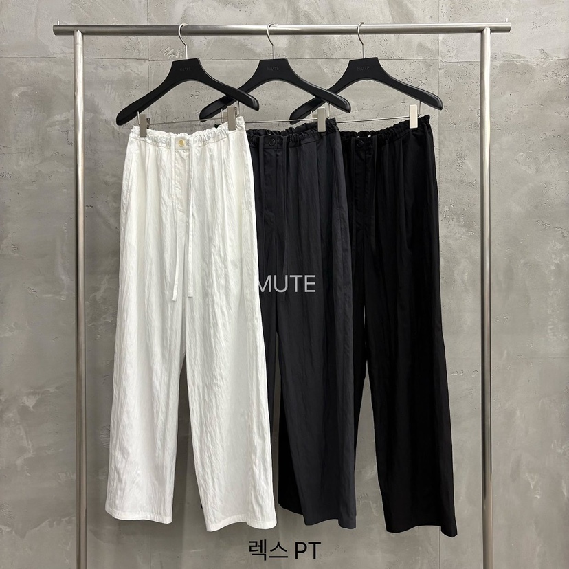 MUTE-P韓國直郵女士新款熱賣時尚26春夏職業休閑26夏季休閑褲MUTE休閑褲