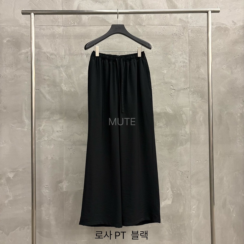 MUTE-P韓國東大門代購女士新款推薦職業熱賣休閑時尚休閑褲MUTE休閑褲圖色4黑色