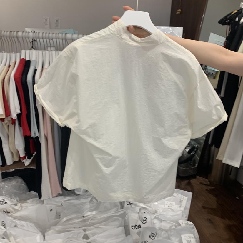 UNDERSTANDING韓國代購女裝新款職業人氣26春夏襯衫蕾絲衫半領UNDERSTANDING襯衫/蕾絲衫