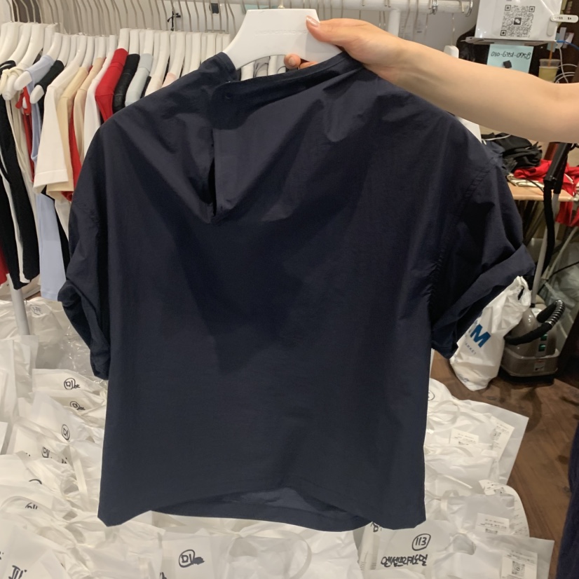 UNDERSTANDING韓國代購女裝新款職業人氣26春夏襯衫蕾絲衫半領UNDERSTANDING襯衫/蕾絲衫圖色2