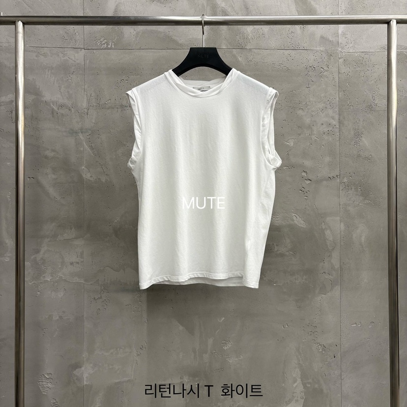 MUTE-P韓國直郵女士新品推薦休閑人氣熱賣26春夏吊帶背心無袖MUTE吊帶/背心圖色1