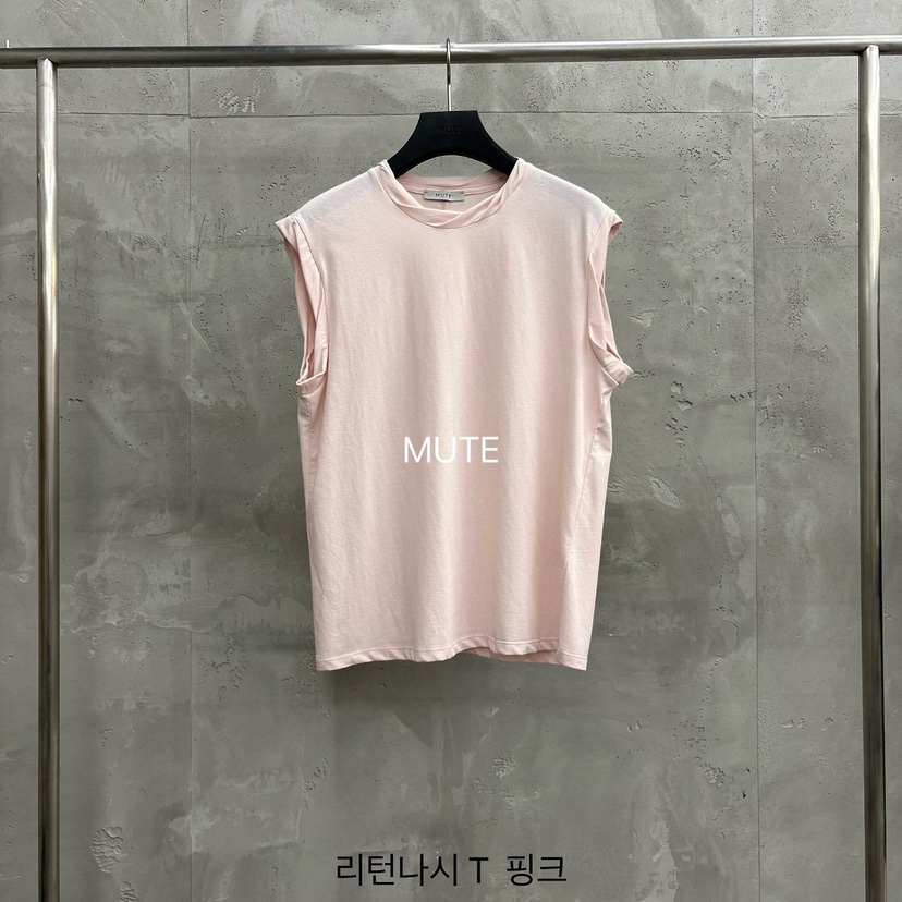 MUTE-P韓國直郵女士新品推薦休閑人氣熱賣26春夏吊帶背心無袖MUTE吊帶/背心圖色3