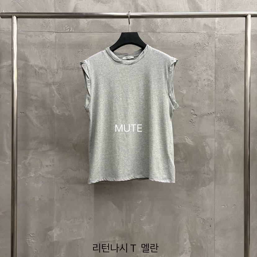 MUTE-P韓國直郵女士新品推薦休閑人氣熱賣26春夏吊帶背心無袖MUTE吊帶/背心圖色5