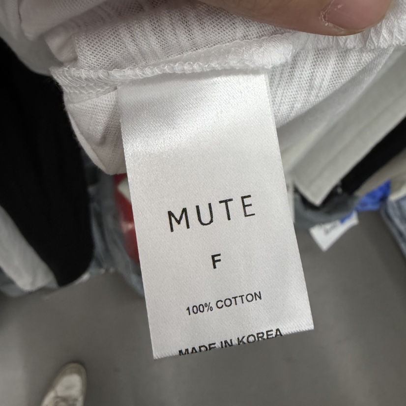 MUTE-P韓國直郵女裝新款職業時尚人氣26夏季推薦休閑T恤MUTET恤