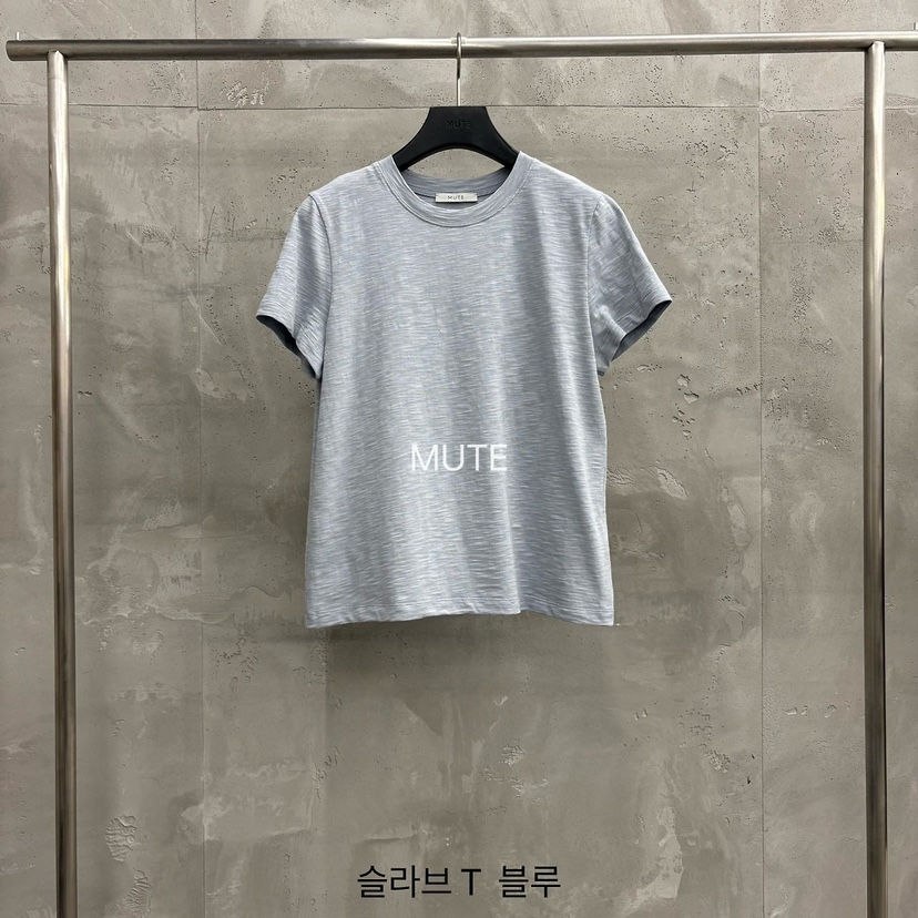 MUTE-P韓國直郵女裝新款職業時尚人氣26夏季推薦休閑T恤MUTET恤圖色3