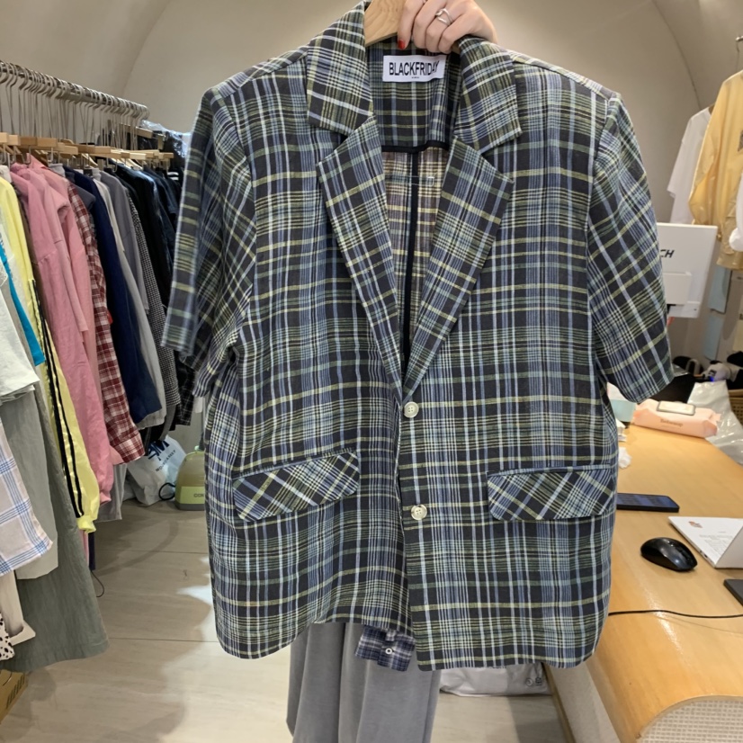 BLACKFRIDAY韓國東大門代購女裝新品熱賣26夏季人氣西裝西服BLACK FRIDAY西裝/西服圖色2