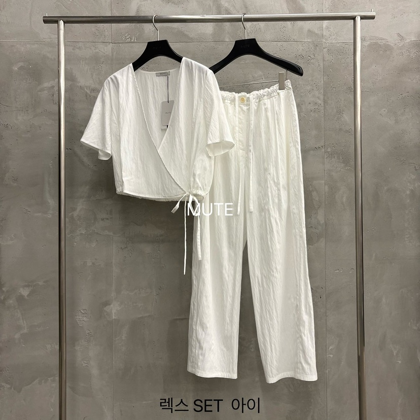 MUTE-P東大門實拍韓國女士新品休閑26夏季推薦時尚職業套裝MUTE套裝圖色1